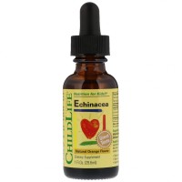 Трави ChildLife Рідка Ехінацея для Дітей з Апельсиновим Смаком, Echinacea, (CDL-10100)