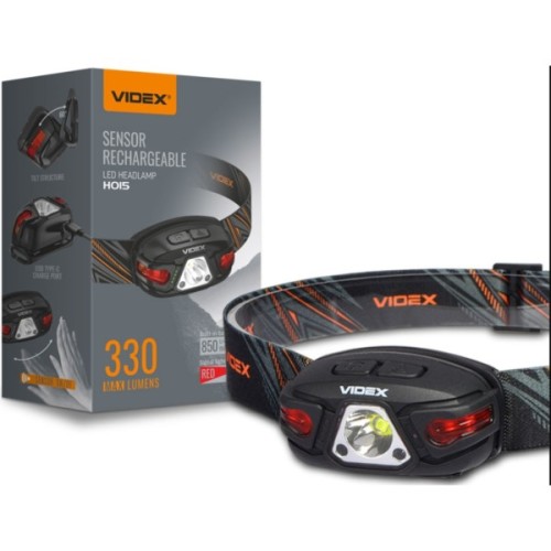 Ліхтар Videx 330Lm 5000K (VLF-H015)