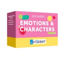 Навчальний набір English Student Картки для вивчення англійської мови Emotions & Characters (укр.) (591226005)