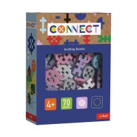 Конструктор Trefl Connect набір деталей конструктора, 70 деталей (girls) (5900511619829)
