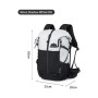 Рюкзак туристичний Naturehike CNK2300016 Helium 30+5 л білий (6976507663311)