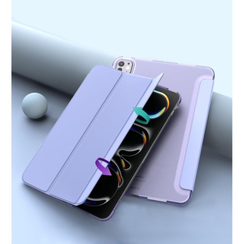Чохол до планшета BeCover Tri Fold Hard Apple iPad Pro 11" M5 2025 Purple (715998)