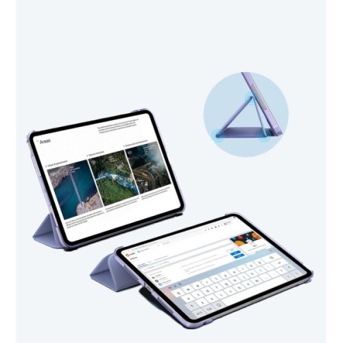 Чохол до планшета BeCover Tri Fold Hard Apple iPad Pro 11" M5 2025 Purple (715998)