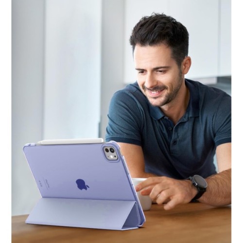 Чохол до планшета BeCover Tri Fold Hard Apple iPad Pro 11" M5 2025 Purple (715998)