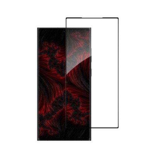 Скло захисне Intaleo Full Glue 3D Glass Samsung S23 Ultra Black (1283126576492)