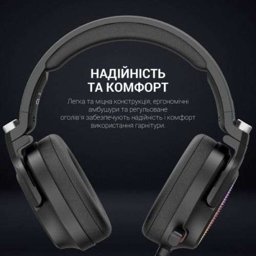 Навушники GamePro HS1300 RGB 7.1 Black (HS1300)