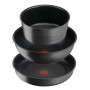Набір посуду Tefal Ingenio Inspiration, 6 предметів, чорний (L867S604)