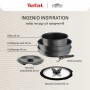 Набір посуду Tefal Ingenio Inspiration, 6 предметів, чорний (L867S604)