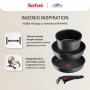 Набір посуду Tefal Ingenio Inspiration, 6 предметів, чорний (L867S604)