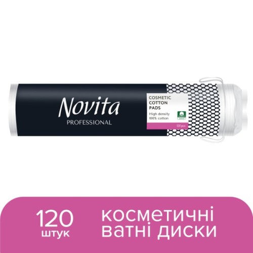 Ватні диски Novita Professional 120 шт. (4744246016024)