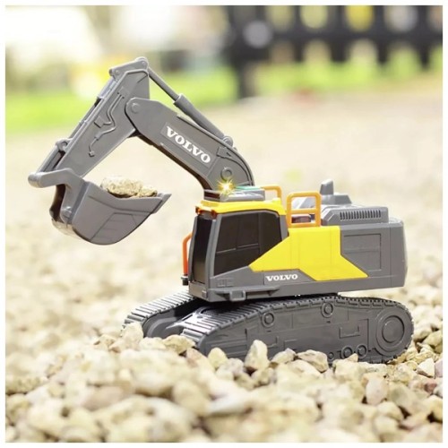 Спецтехніка Dickie Toys Екскаватор Вольво зі звук. та світл. ефект., 23 см (3723008)