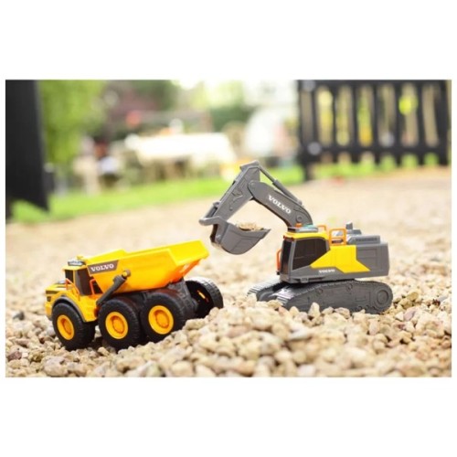 Спецтехніка Dickie Toys Екскаватор Вольво зі звук. та світл. ефект., 23 см (3723008)