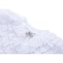 Кофта дитяча Breeze з шифоновими рюшами (9270-140G-white)