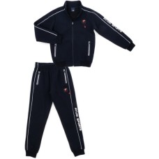 Спортивний костюм дитячий A-Yugi флісовий (5227-140B-blue)