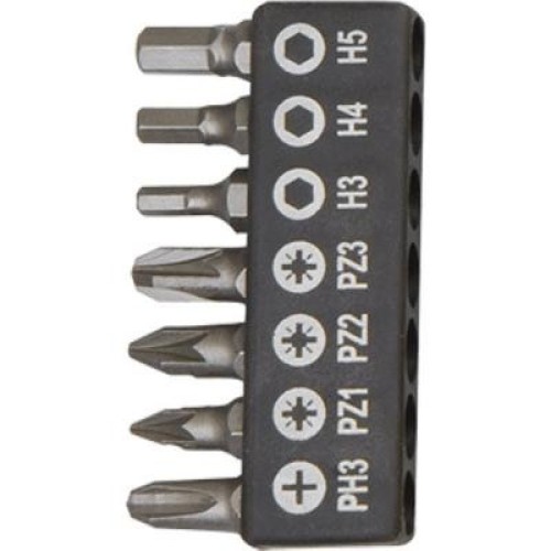 Набір викруток Topex насадок с держателем Cr-V (39D522)