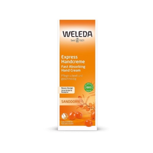 Крем для рук Weleda Sea Buckthorn Експрес-догляд 50 мл (4001638523028)