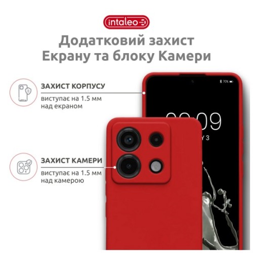 Чохол до мобільного телефона Intaleo SoftShell Xiaomi Redmi Note 13 Pro 4G Red (1283126632501)