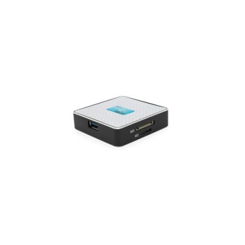 Зчитувач флеш-карт Voltronic USB 3.0 to SD/MMC/MS/TF/M2 white (HDH-939W/08625)