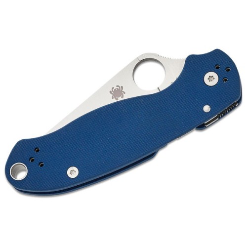 Ніж Spyderco Para 3 Satin SPY27 Cobalt Blue G10 (C223GPCBL)