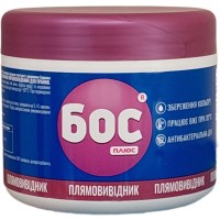 Засіб для видалення плям БОС плюс Color Порошок кисневий Для кольорових тканин 500 г (4820178065795)