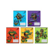 Зошит Kite Ninjia Turtles, 12 аркушів, лінія (NT26-234)
