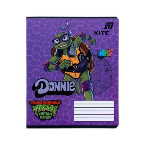 Зошит Kite Ninjia Turtles, 12 аркушів, лінія (NT26-234)