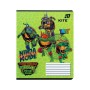 Зошит Kite Ninjia Turtles, 12 аркушів, лінія (NT26-234)