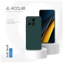 Чохол до мобільного телефона ACCLAB Silicone Poco X6 Pro Dark Green (1283126602221)