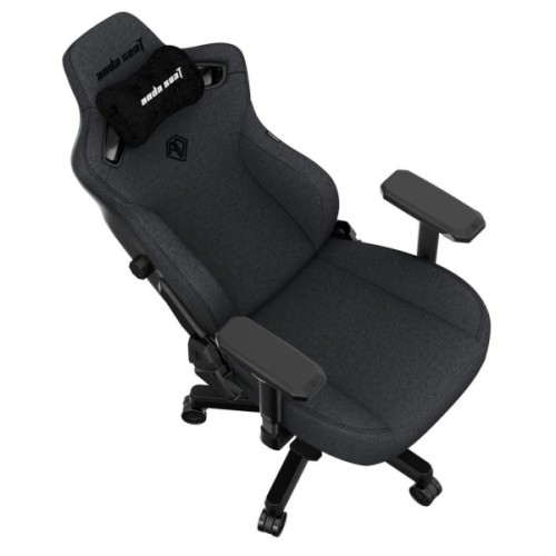 Крісло ігрове Anda Seat Kaiser 3 Fabric Size L Dark Gray (AD12YDC-L-01-GB-CF)