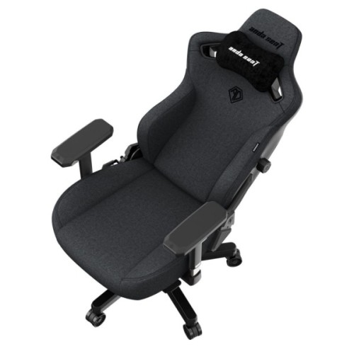 Крісло ігрове Anda Seat Kaiser 3 Fabric Size L Dark Gray (AD12YDC-L-01-GB-CF)