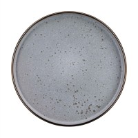 Тарілка Ardesto Fasano, 26см, кераміка, сірий (AR0226FG)