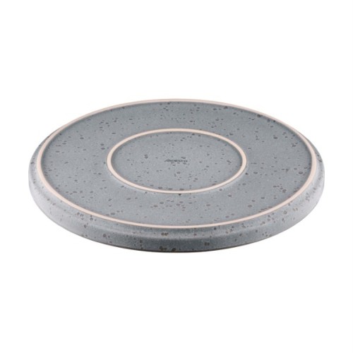 Тарілка Ardesto Fasano, 26см, кераміка, сірий (AR0226FG)