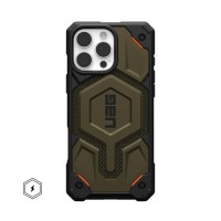 Чохол до мобільного телефона UAG Monarch Pro MagSafe Kevlar Apple iPhone 16 Pro Max Element Green (11445711397B)