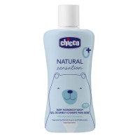 Дитячий гель для душу Chicco Natural Sensation Без Сліз шампун 200 мл 8058664164004 (11530.00)