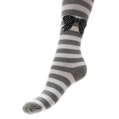Колготки дитячі UCS Socks з бантом (M0C0301-2183-7G-gray)