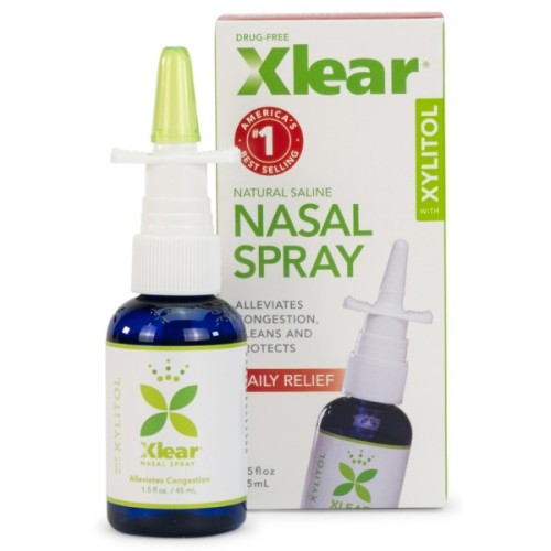 Мінерали Xlear Натуральний сольовий назальний спрей з ксилітом 45 мл (700596100022)