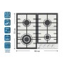 Варочна поверхня PRIME Technics PGH 50023 FIXC