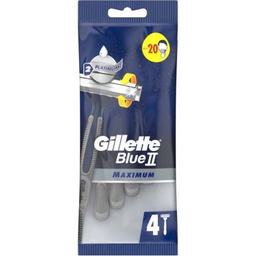 Бритва Gillette Blue 2 Maximum 4 шт. (8700216174466)
