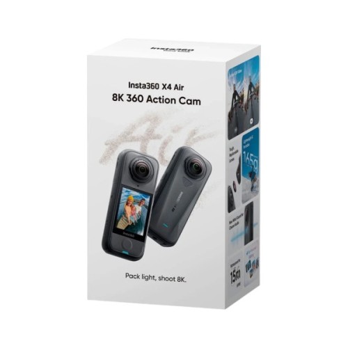 Екшн-камера Insta360 X4 Air Standard Bundle Black (6977644761922)