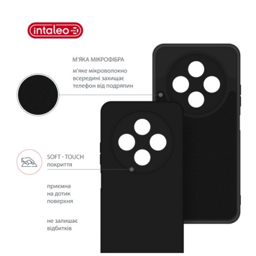 Чохол до мобільного телефона Intaleo SoftShell Poco C75 Black (1283126619205)