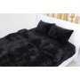 Постільна білизна MirSon Велюр Winter Frost 28-0007 Black Velvet King Size (2200004000381)
