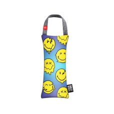 Іграшка для собак WAUDOG Fun з пищалкою "Смайли на блакитному" S (629-0182)
