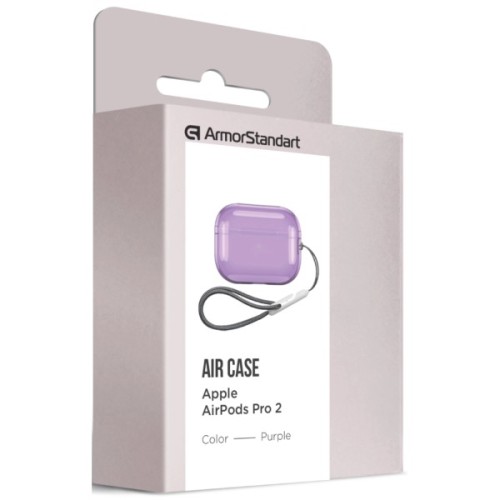 Чохол для навушників Armorstandart Air для Apple Airpods Pro 2 Purple (ARM85335) (ARM85335)