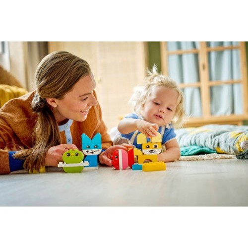 Конструктор LEGO DUPLO My First Чарівні творчі домашні улюбленці 3 в 1 (10477-)