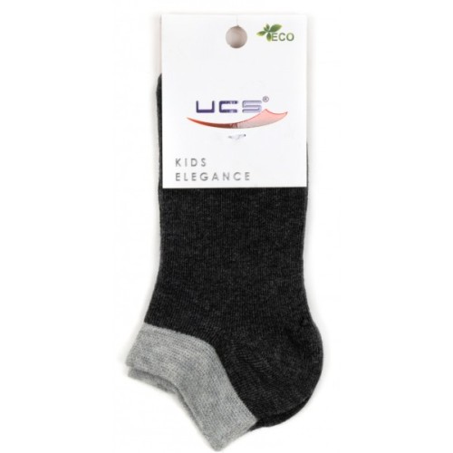 Шкарпетки дитячі UCS Socks короткі (M0C0201-0091-7B-darkgray)