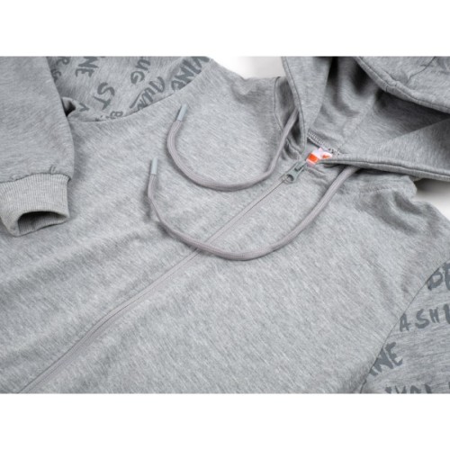 Спортивний костюм дитячий Joi на блискавці (S-243-146B-gray)