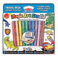 Набір для творчості Melissa&Doug Раскраска, наклейка, трафарет (MD5240)
