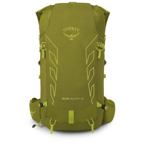 Рюкзак туристичний Osprey Talon Velocity 20 matcha green/lemongrass - L/XL - зелений (009.3547)