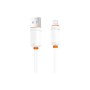Дата кабель USB 2.0 AM to Lightning 1.0m 3A white XO (NB302-AI.white)