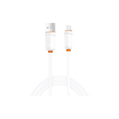 Дата кабель USB 2.0 AM to Lightning 1.0m 3A white XO (NB302-AI.white)